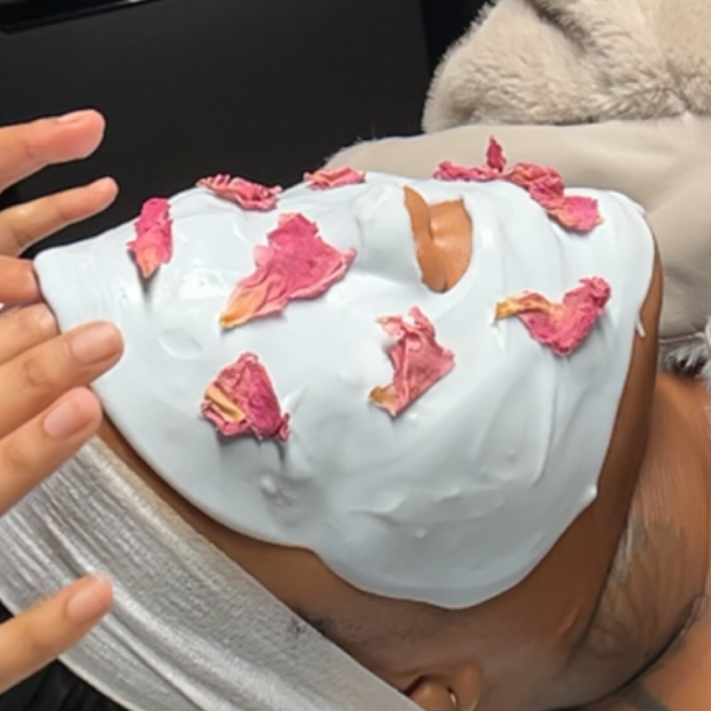 Jelly mask (add on) at Pretty Smoothe Beauty Bar & Spa in Sandy Springs, GA