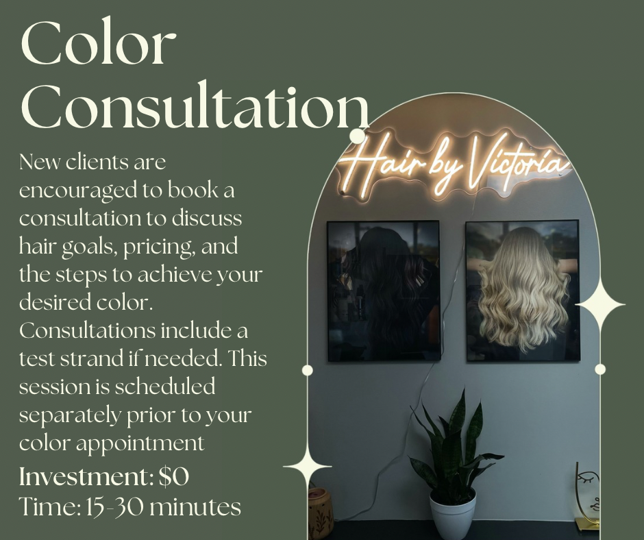 Hair Color Consultation