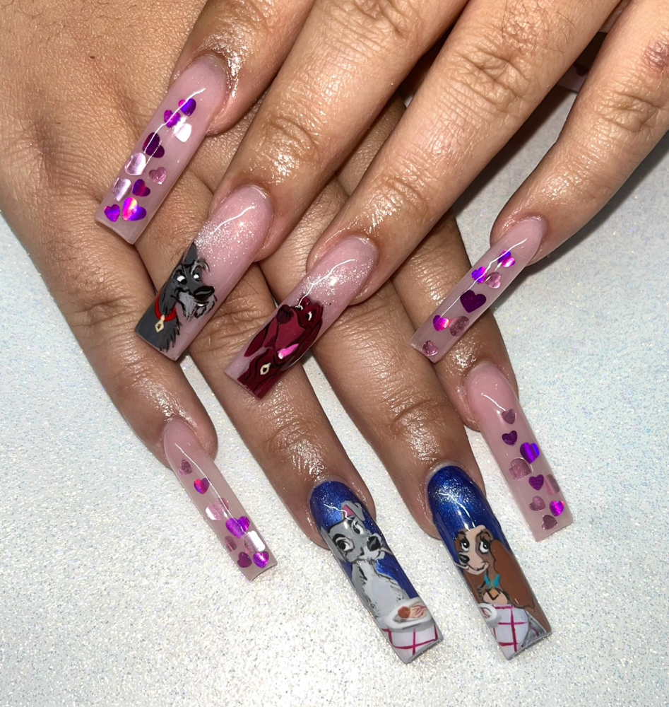 Cartoon Nail Art