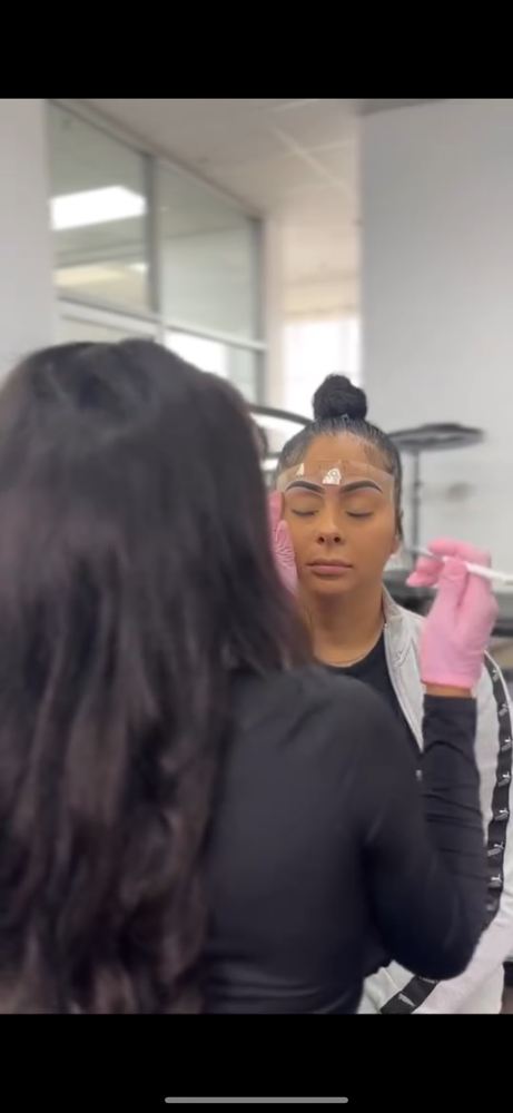 Ombre Powder Brow Touch Up