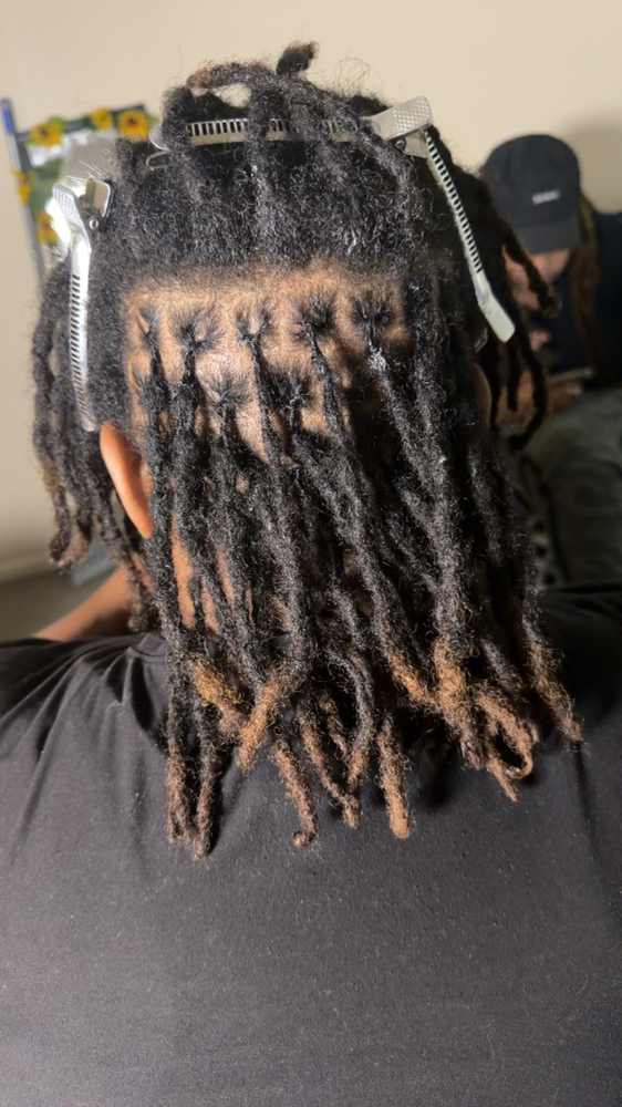Interlocking🌚 at LoveLocsByMae.com in Albany, GA