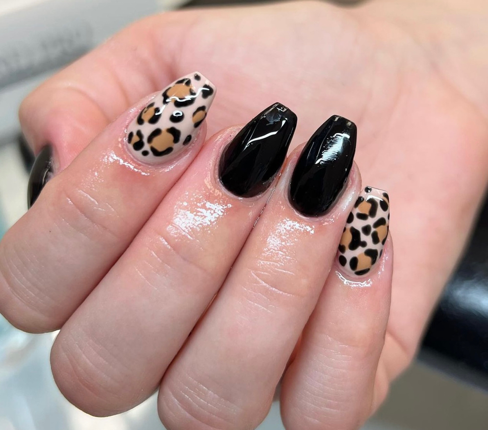 FullSet Of Acrylic W/SimpleNailArt