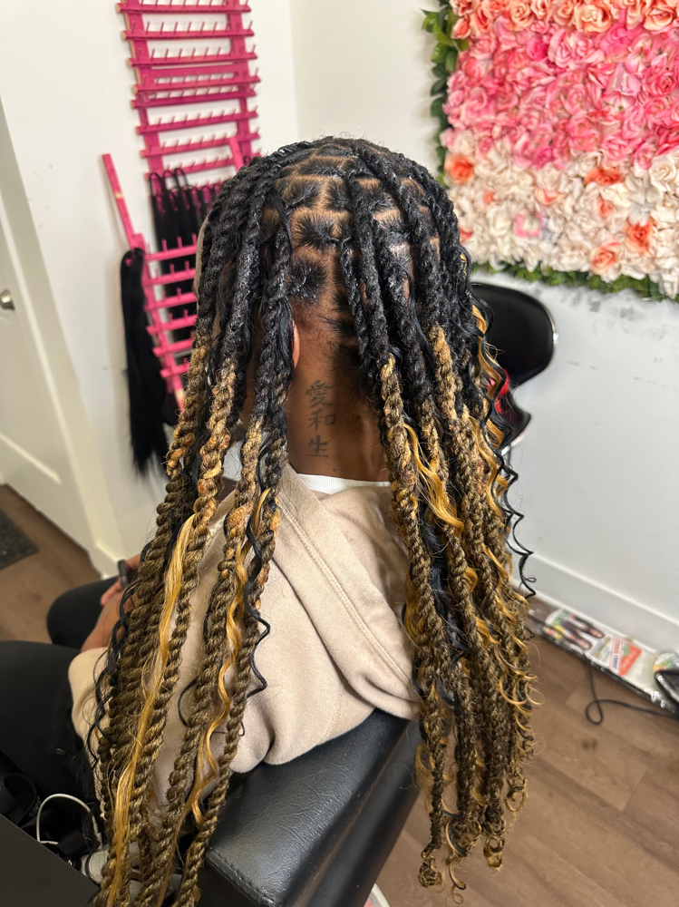 Invisble Locs Over Locs