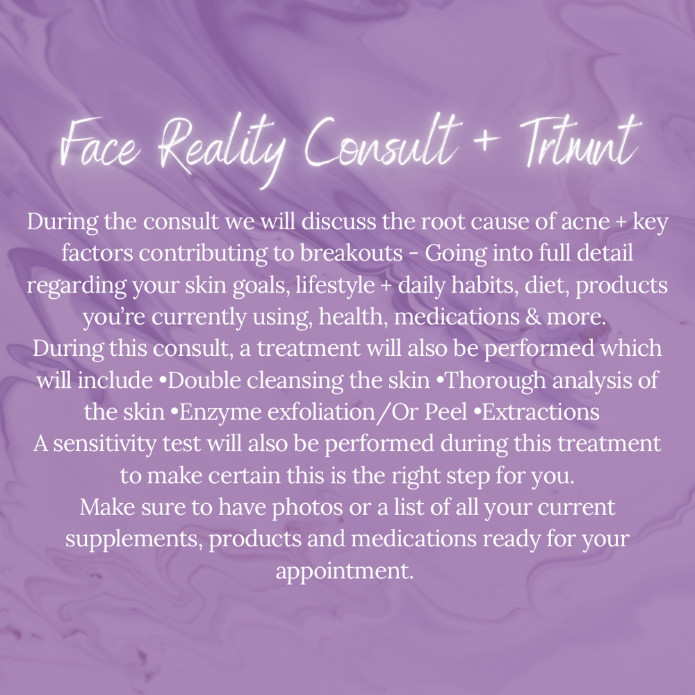 FaceReality Acne Consult+Treatment