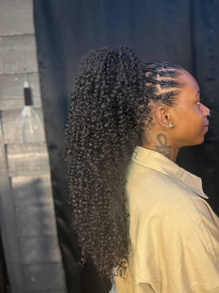 Nx2None ponytail Attachment