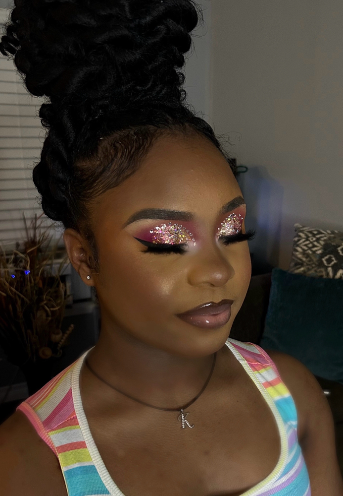 Full Glitter Glam at The Xiaviera Xperience in Independence, LA