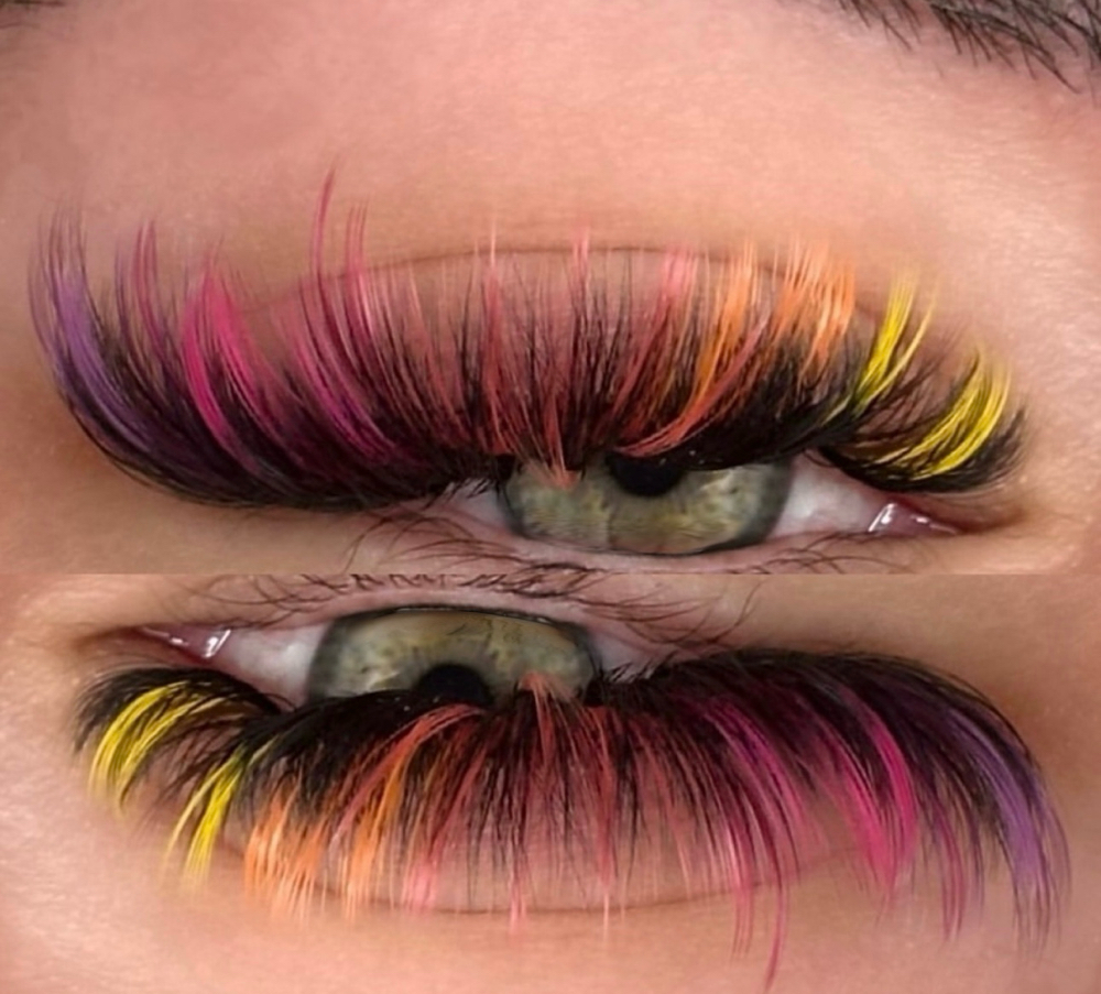 Colored Lashes