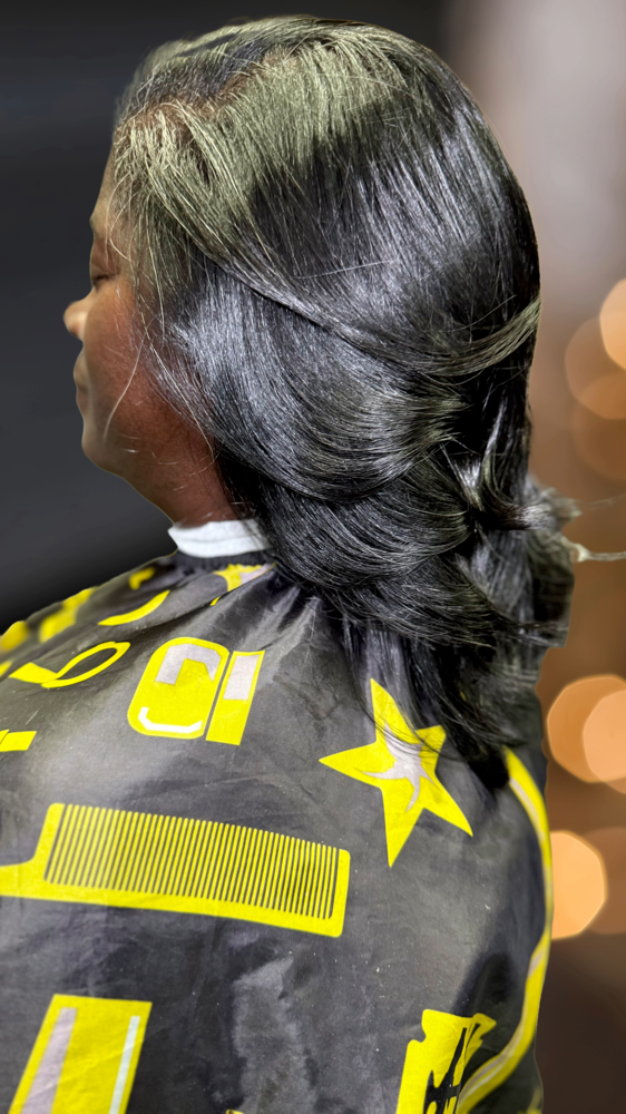 Silk Press W/ K18 Treatment