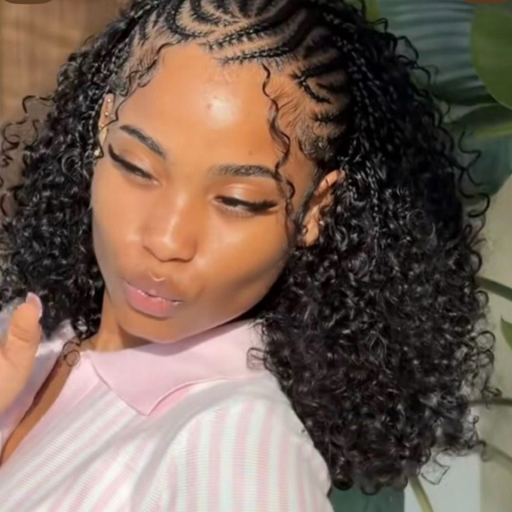 Fulani With Sew In at Stylez By pj in Huntsville, TX