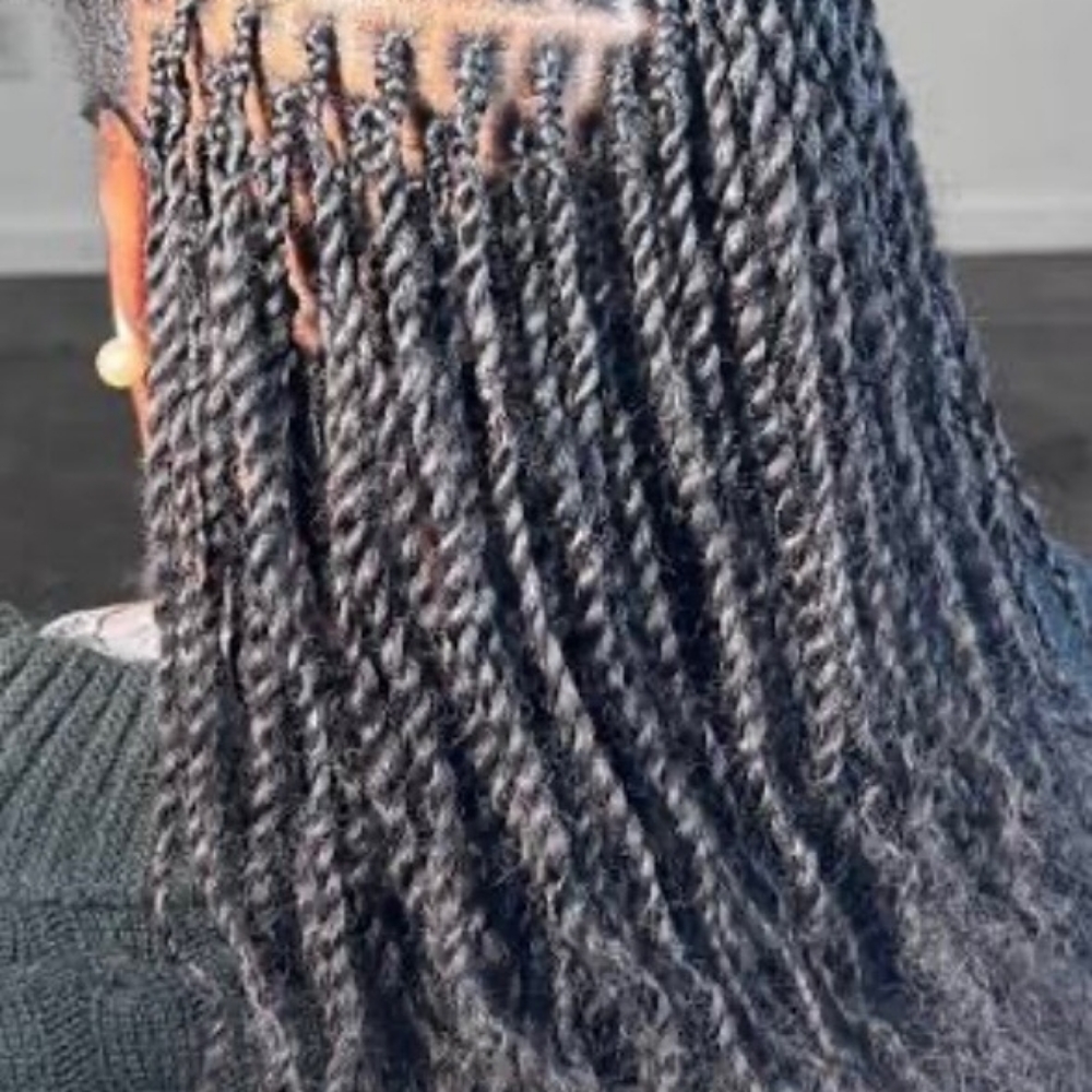 Micro Twist (Added Hair) at CTK Natural Hair Studio in Columbia, MD