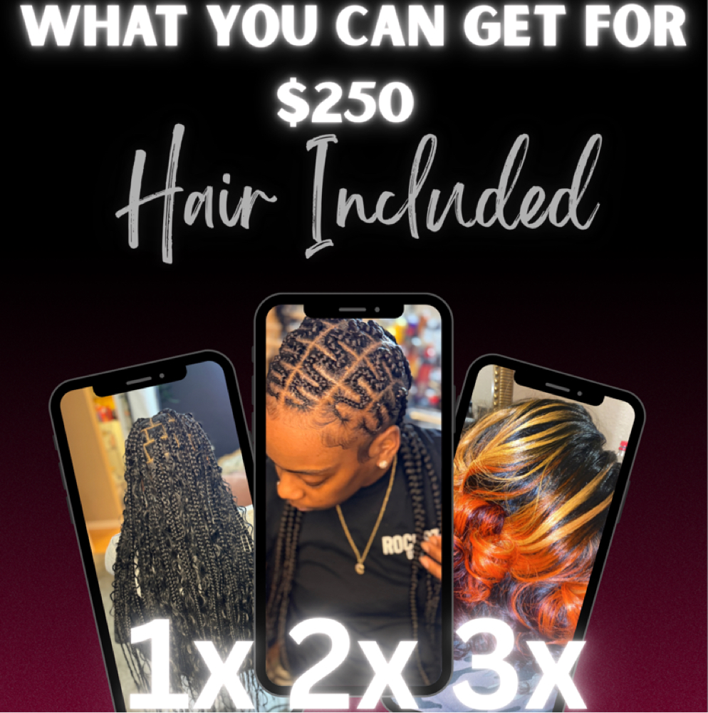 250 Deal at Colormeout By KJ in Louisville, KY