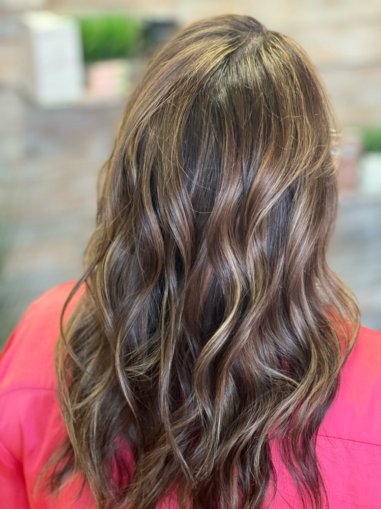 Highlights and root smudge