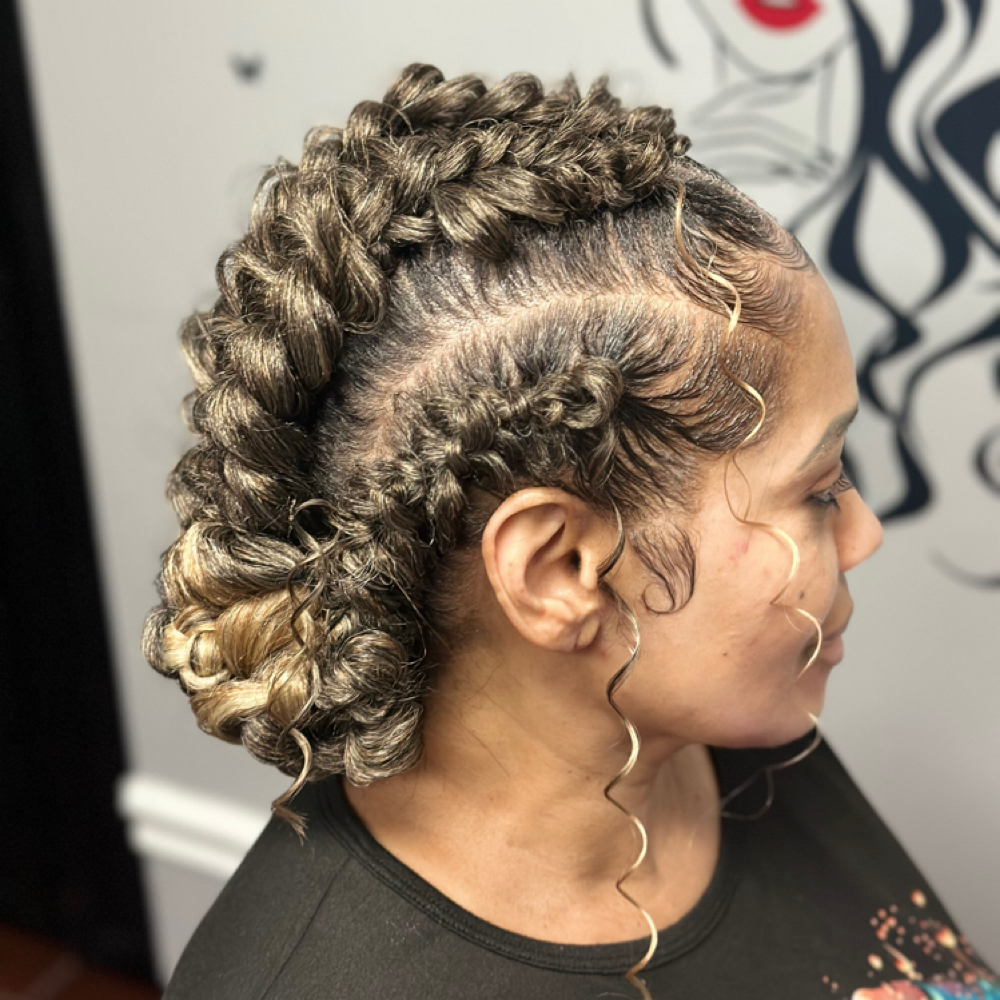 Butterfly Braids at Beauty Rhon-Da-Show in Memphis, TN