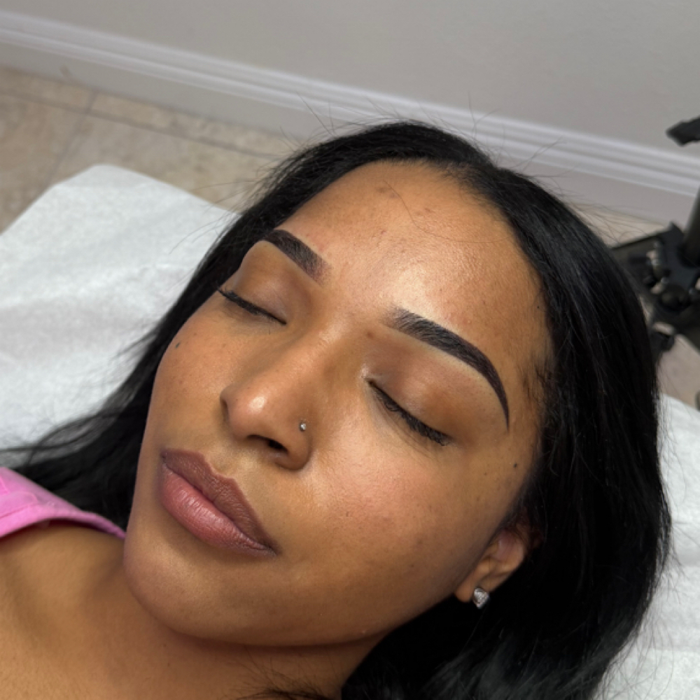 Ombré Powder Brows at Sunshine Luxury Esthetics in Maryland Heights, MO