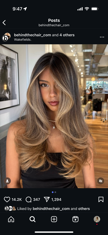 Teddy Bear Bronde at Elise Kehr in Simpsonville, SC