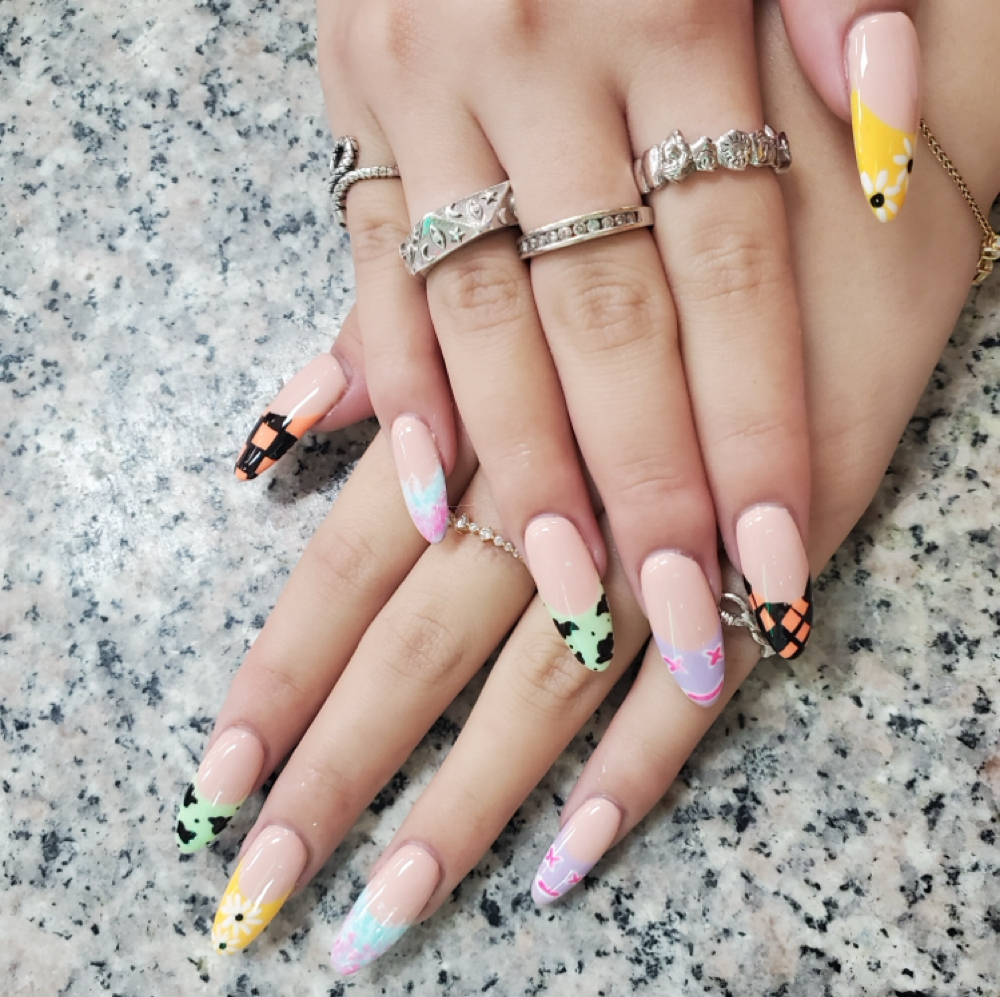 Color Acrylic Powder at Paradise Nail Spa in North Charleston, SC