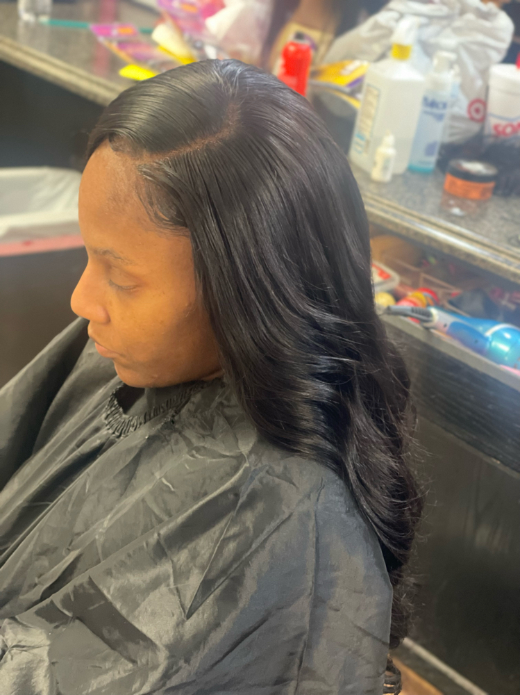 Sew-in(w/ frontal)