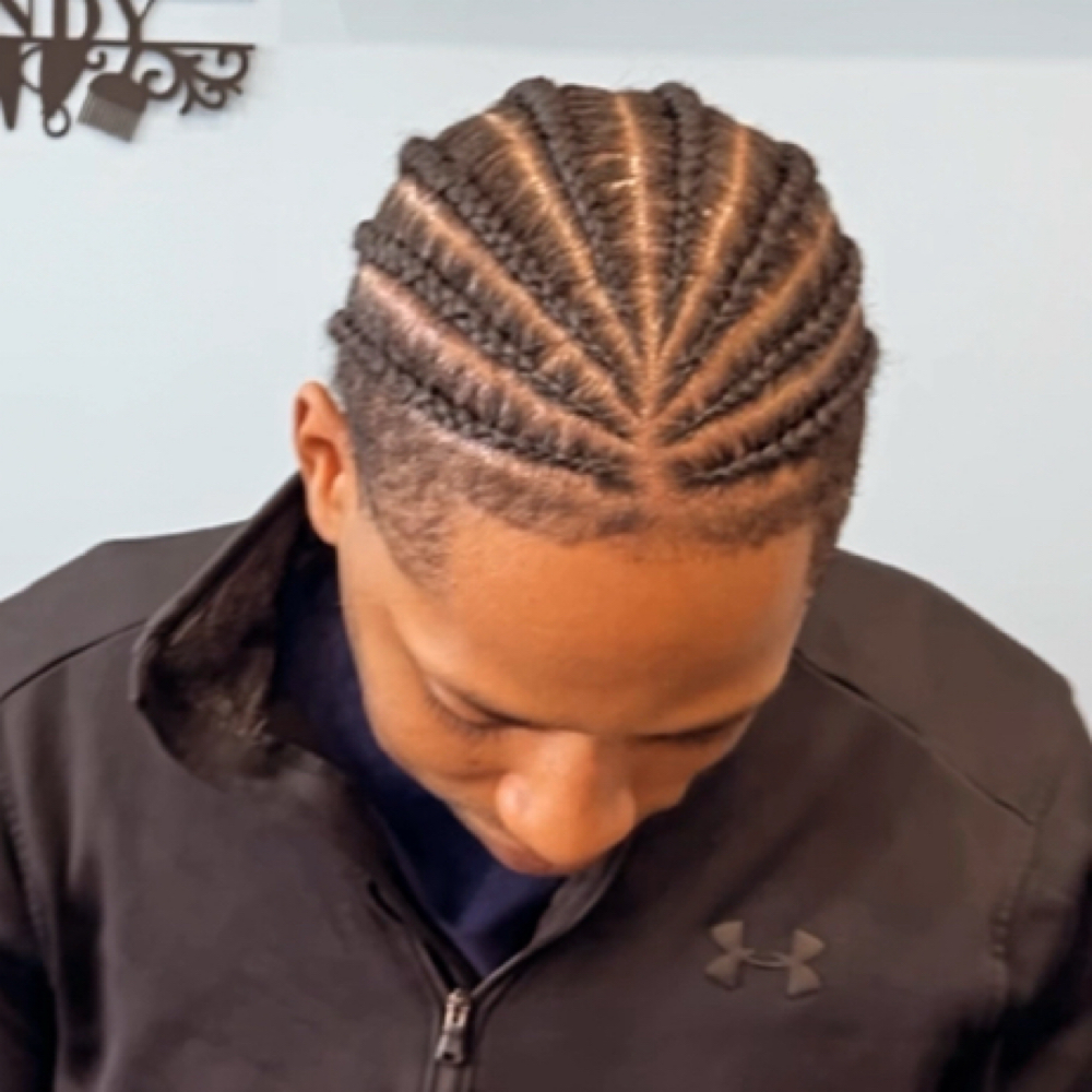 Basic Cornrows (6-8) at ApplesTouchh in Laurel, MD