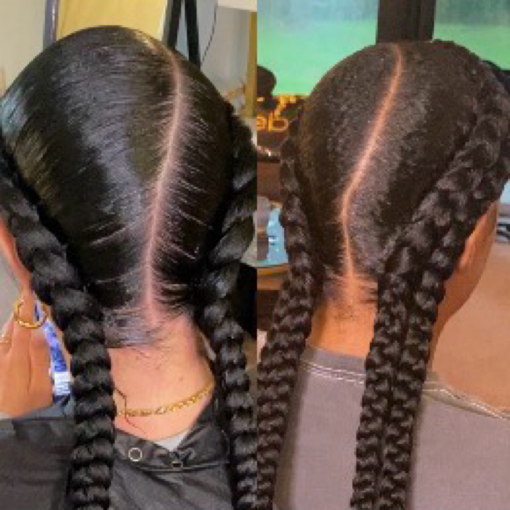 2 Braids at Fefes Gift in Wilkinsburg Pa, PA