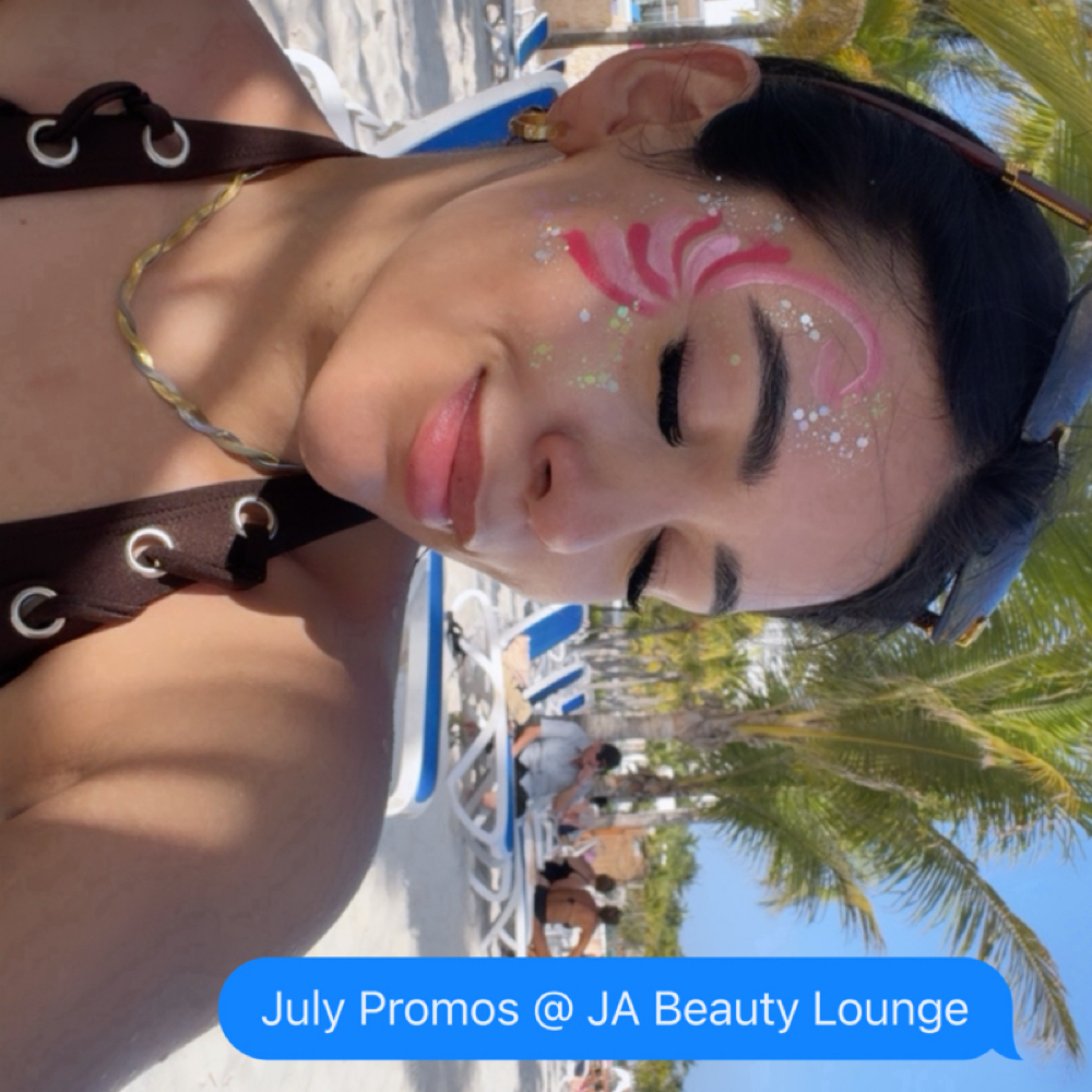 JULY : $20 Brow & Upperlip at JA Beauty Lounge in McAllen, TX