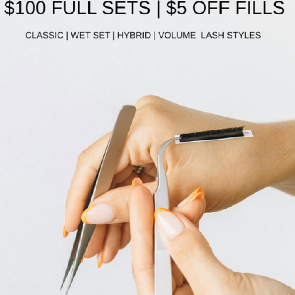 $100 Full Set Lashes at Deseo Aesthetics in Wichita, KS