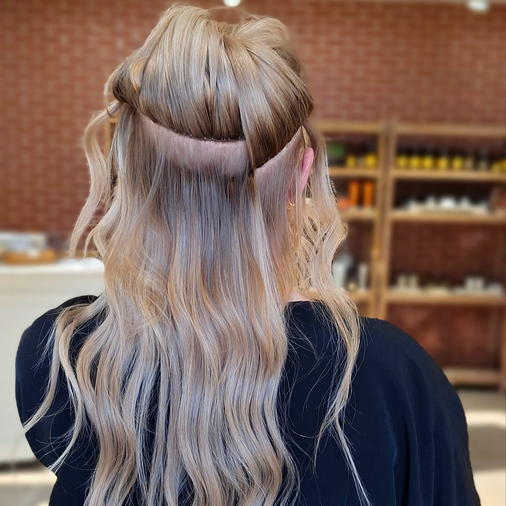 2 Row Extension – New Install at Luxe Mane Salon in colorado springs, CO