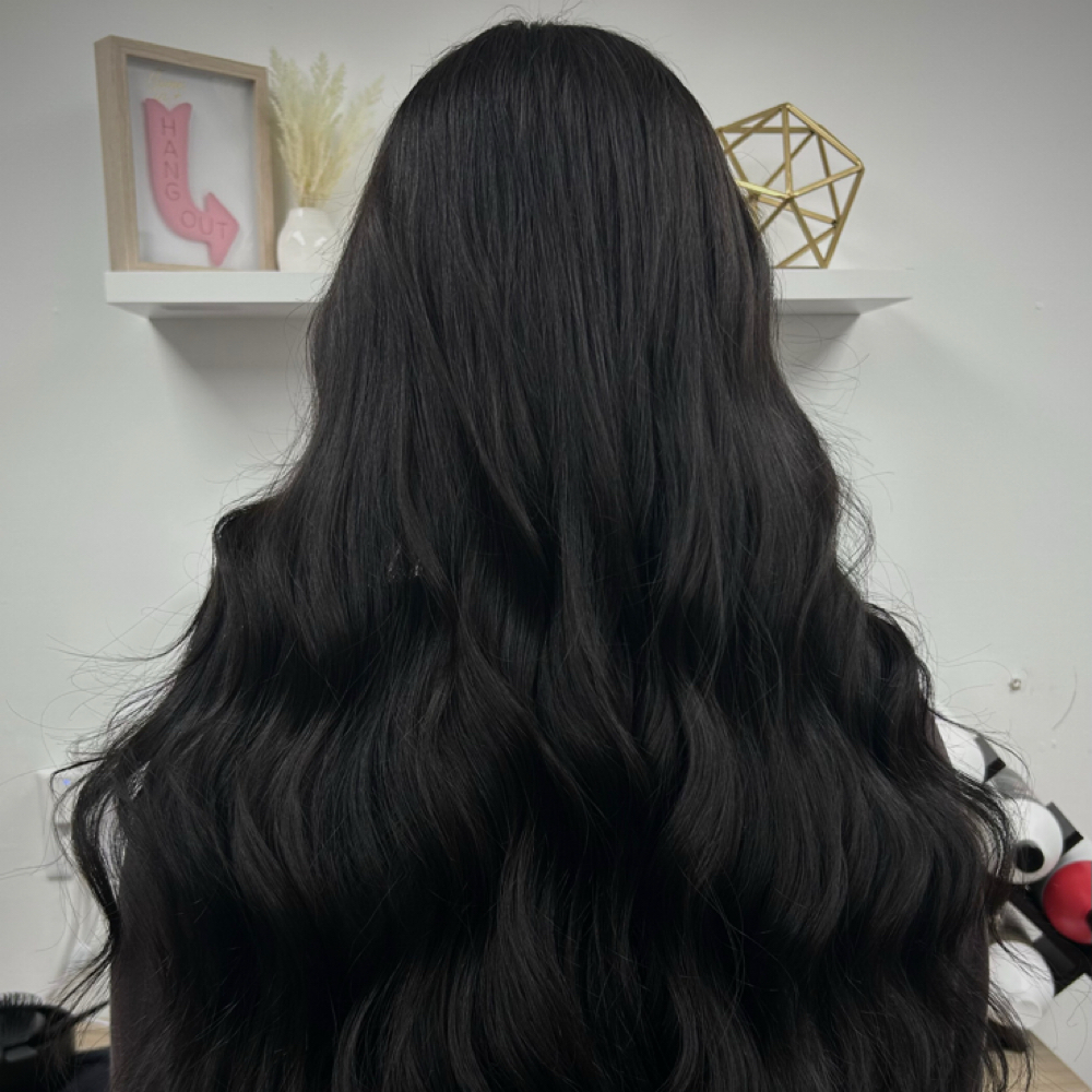 Full head color at hairbyrileyyrenee in Essexville, MI
