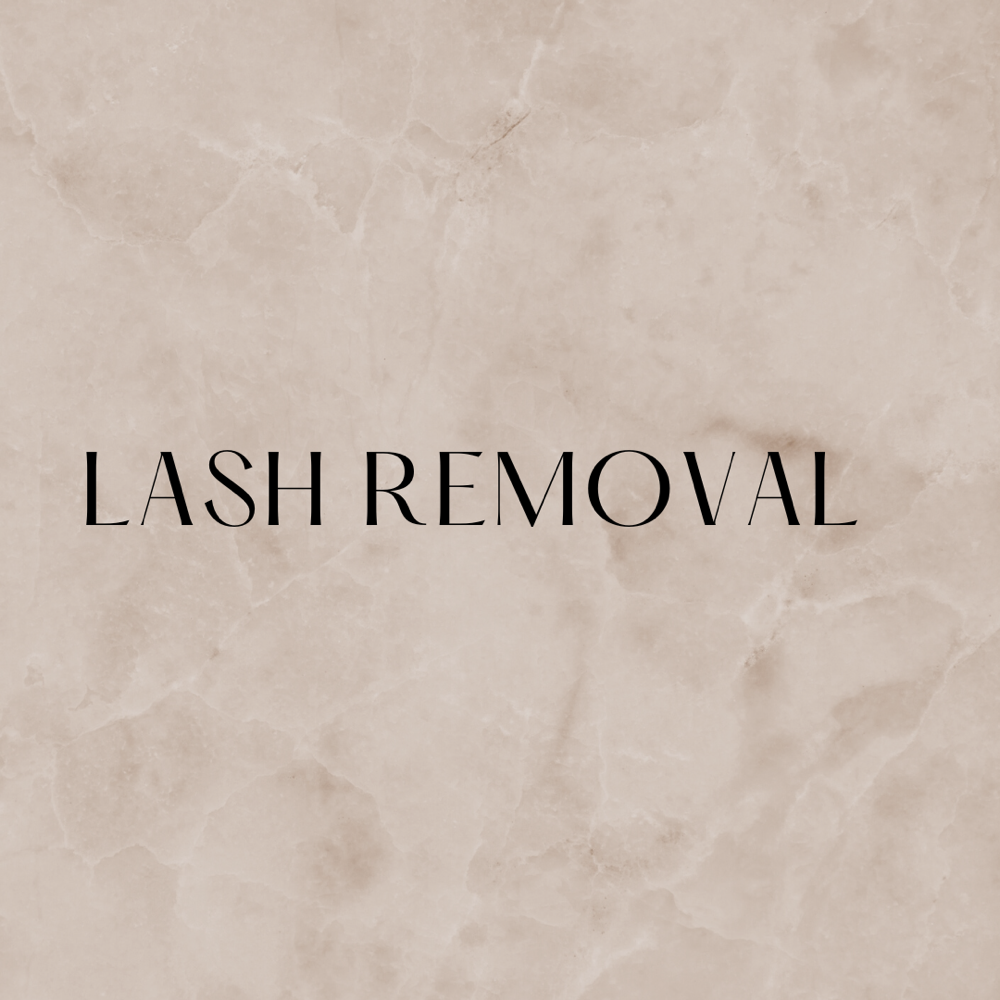 Lash Removal