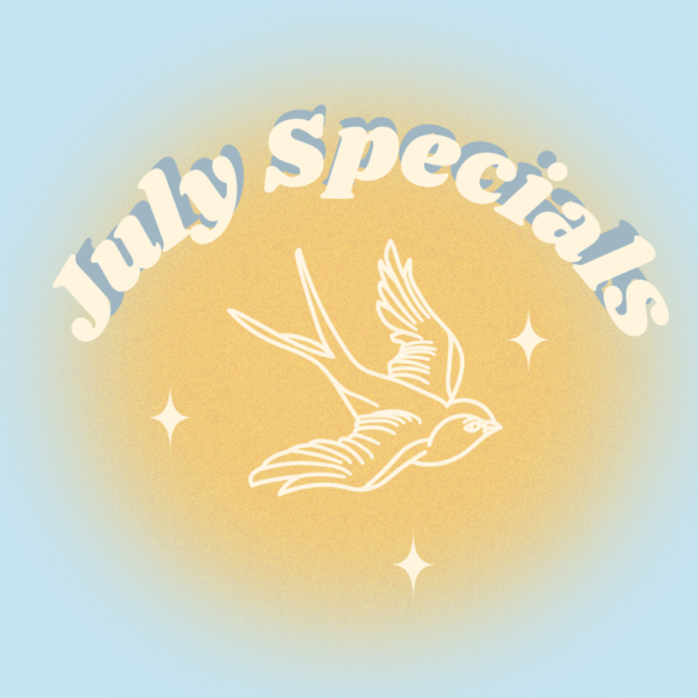 July/August Specials at Velvet Muse Tattoo in Charlotte, NC