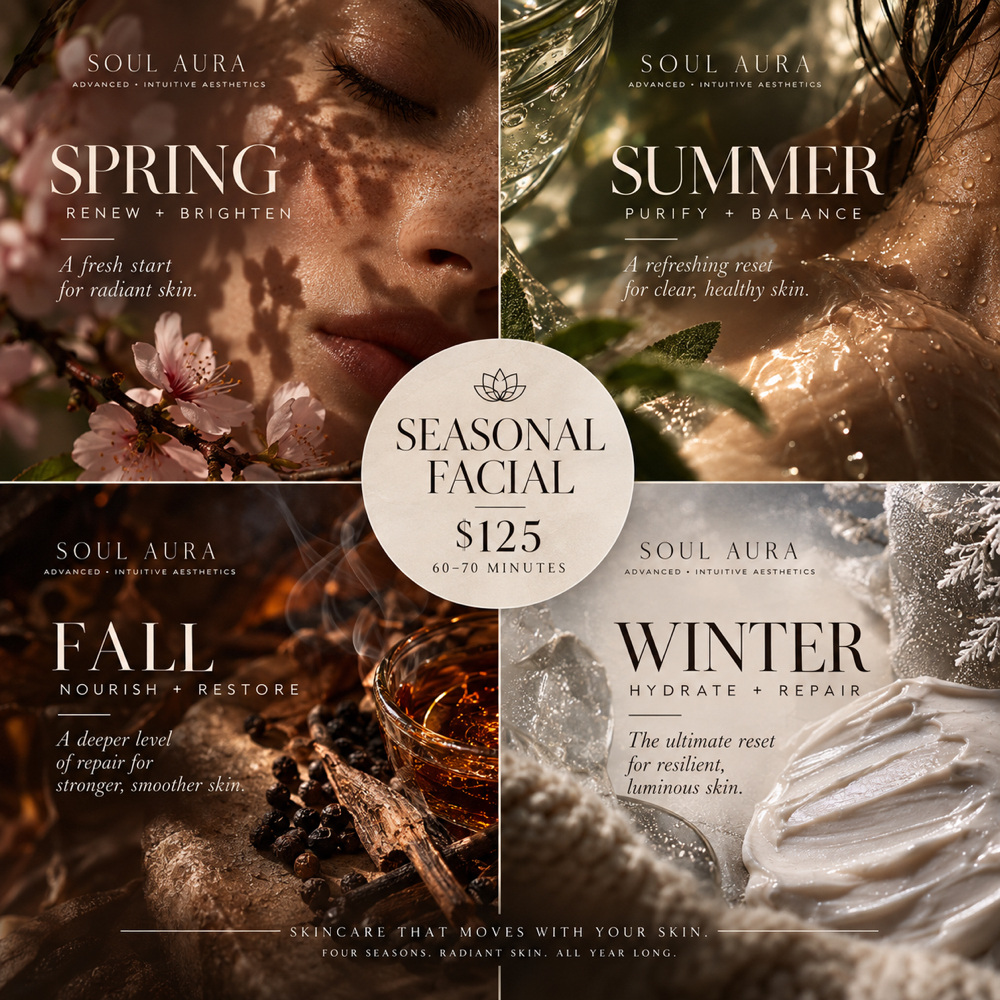 Seasonal Facial | $125 at Soul Aura in Indian Orchard, MA