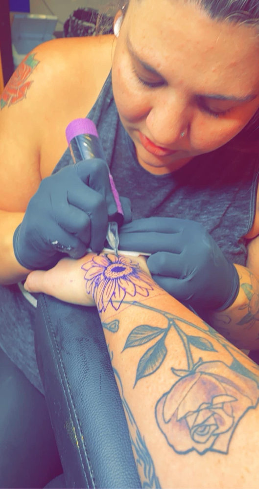 Consultation at Deborah Bryant Tattoos in Boise, ID