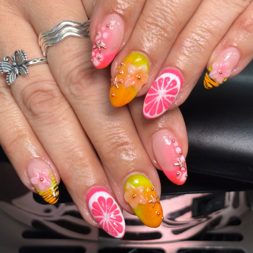 Trendsetter Nail Art at Busy beautyz in Lubbock, TX