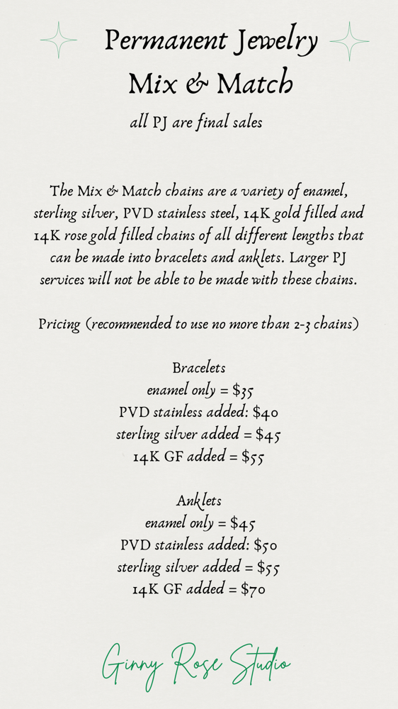 Permanent Jewerly Bracelets