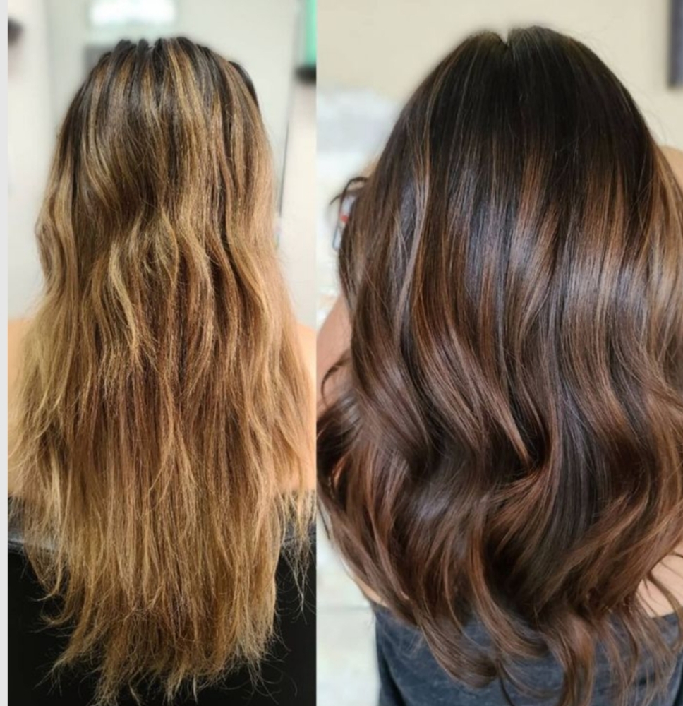 Hair Color Correction