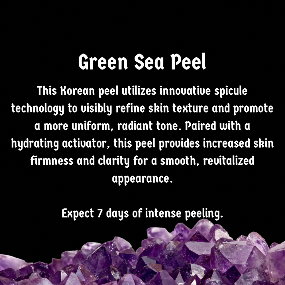 Green Sea Peel at Amethyst Skin Clinic in Mesa, AZ