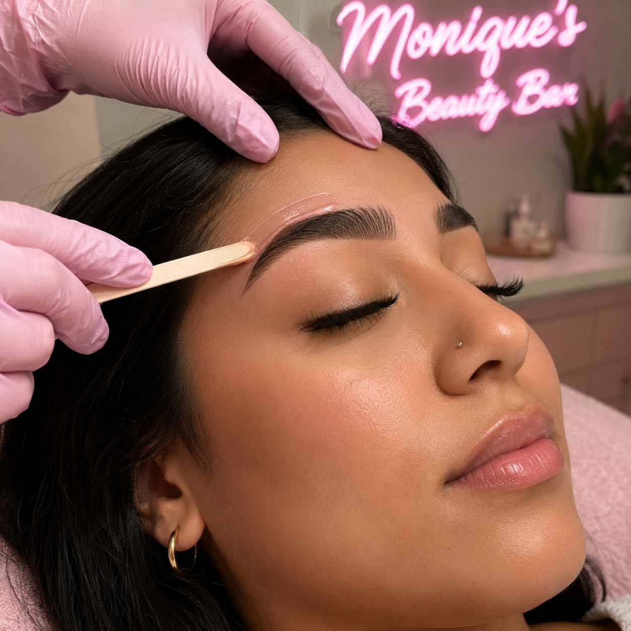 Professional Eyebrow Waxing at Monique's Beauty Bar in Charlotte, NC