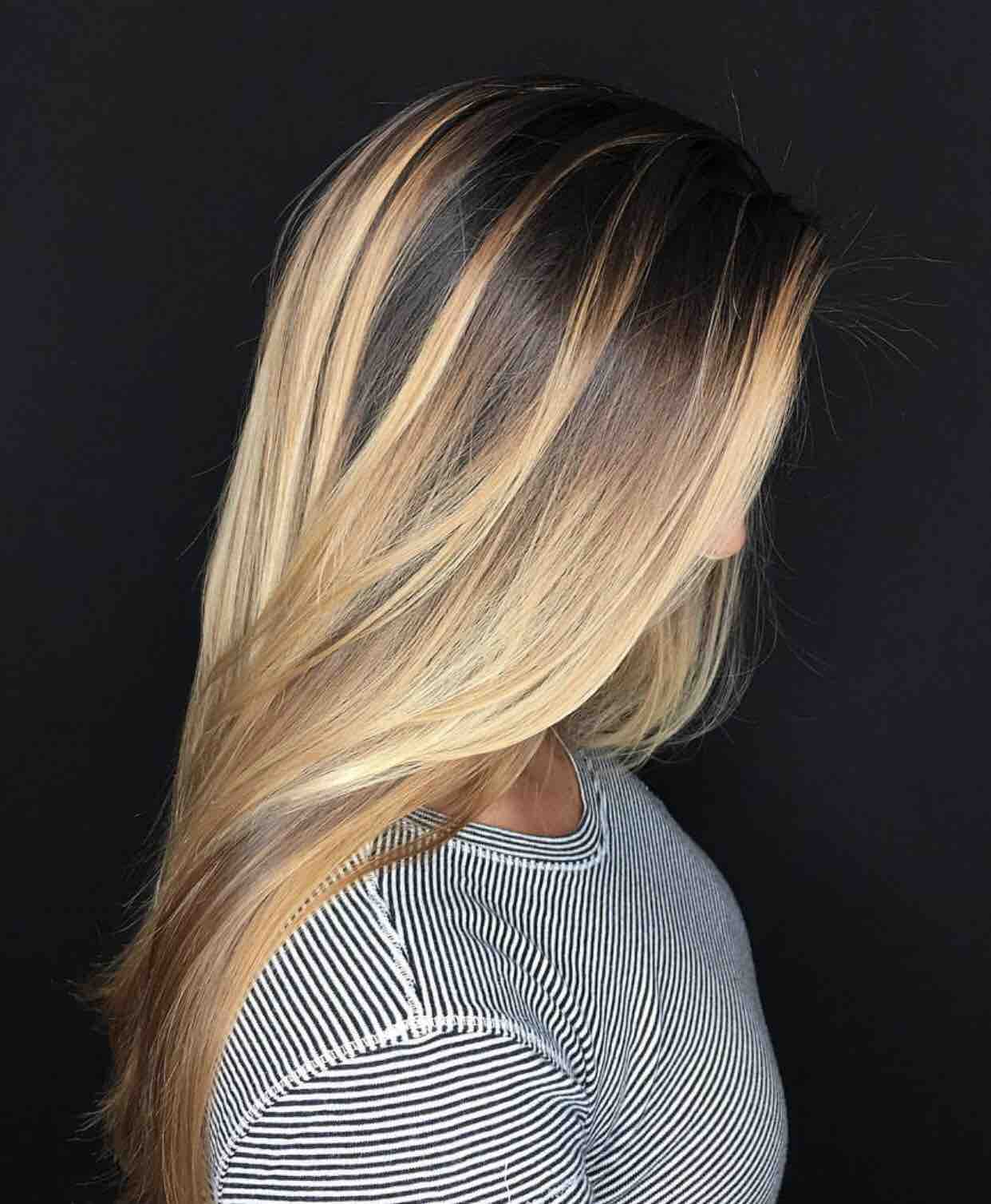 Custom Ombre Balayage + Toner