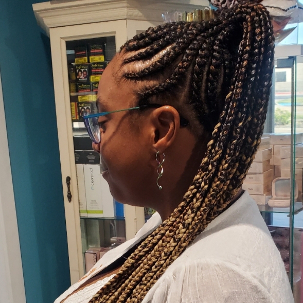 Ponytail at Djina  Braiding in Grand Prairie, TX