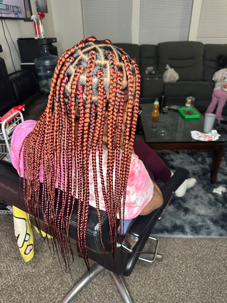 Large Box Braids