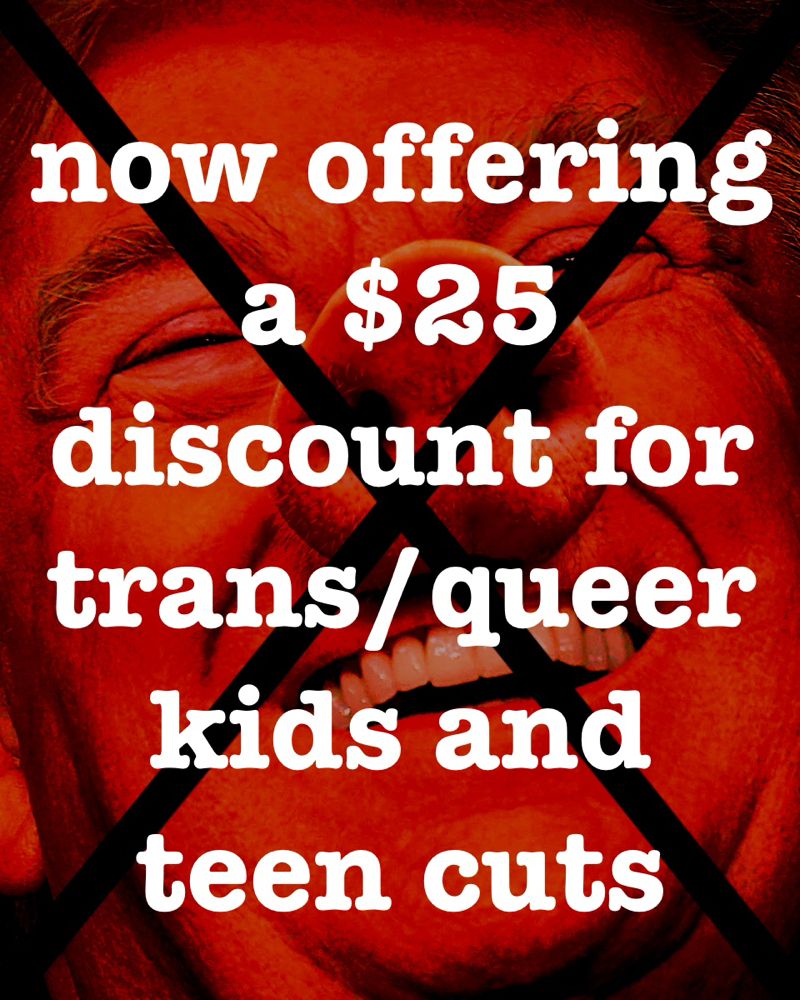 Queer youth/teen Cut
