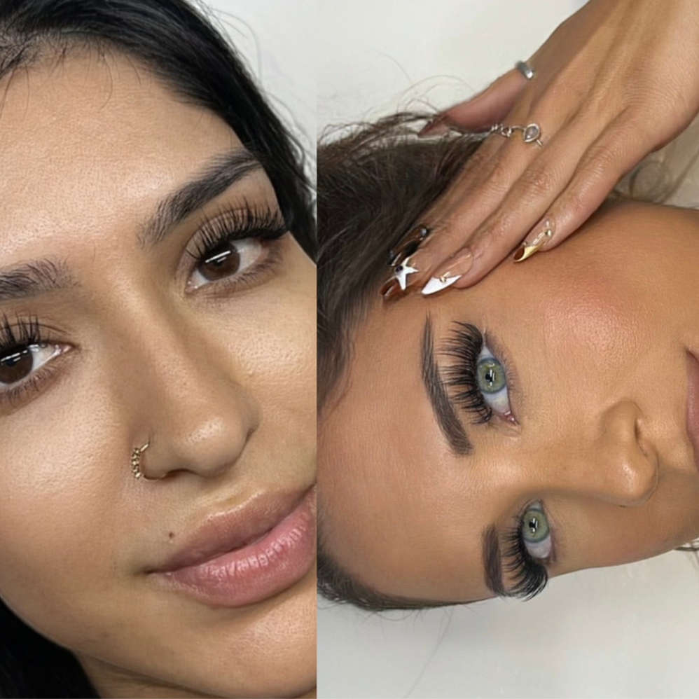 Wispy natural lash set (2 WK FILL) at Belx Studio in San Diego, CA