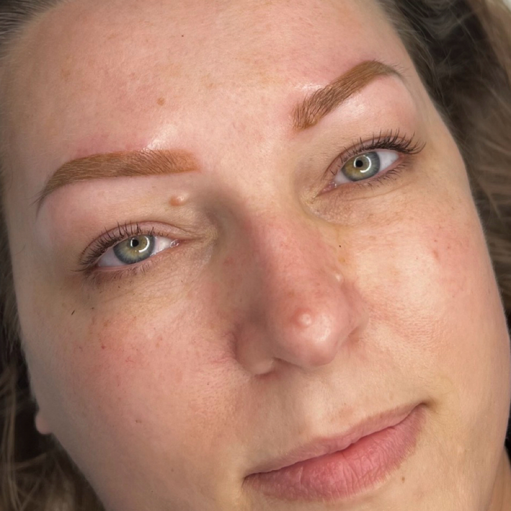 PMU Brow model DISCOUNT at Sunne House in Mooresville, NC