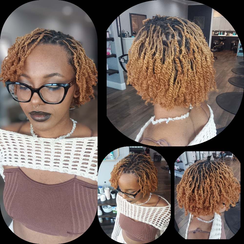 Loc Retwist (Palm Roll)Small