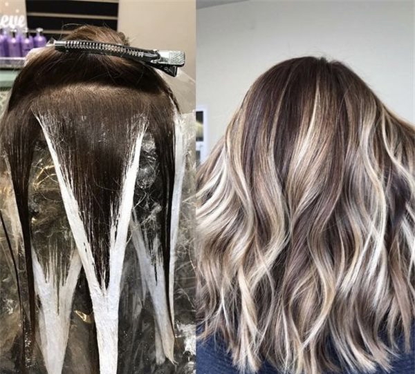 Long Full Balayage/Toner/Blow Dry