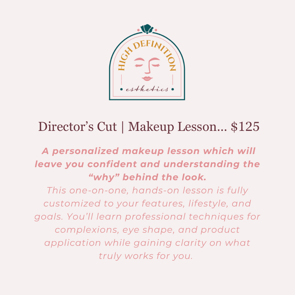 Director’s Cut | Makeup Lesson