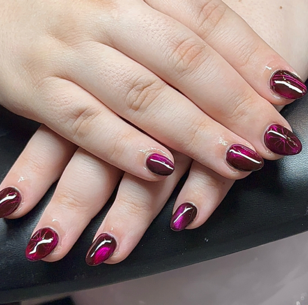 Cat Eye at Chula’s Nails by Eva in Waco, TX