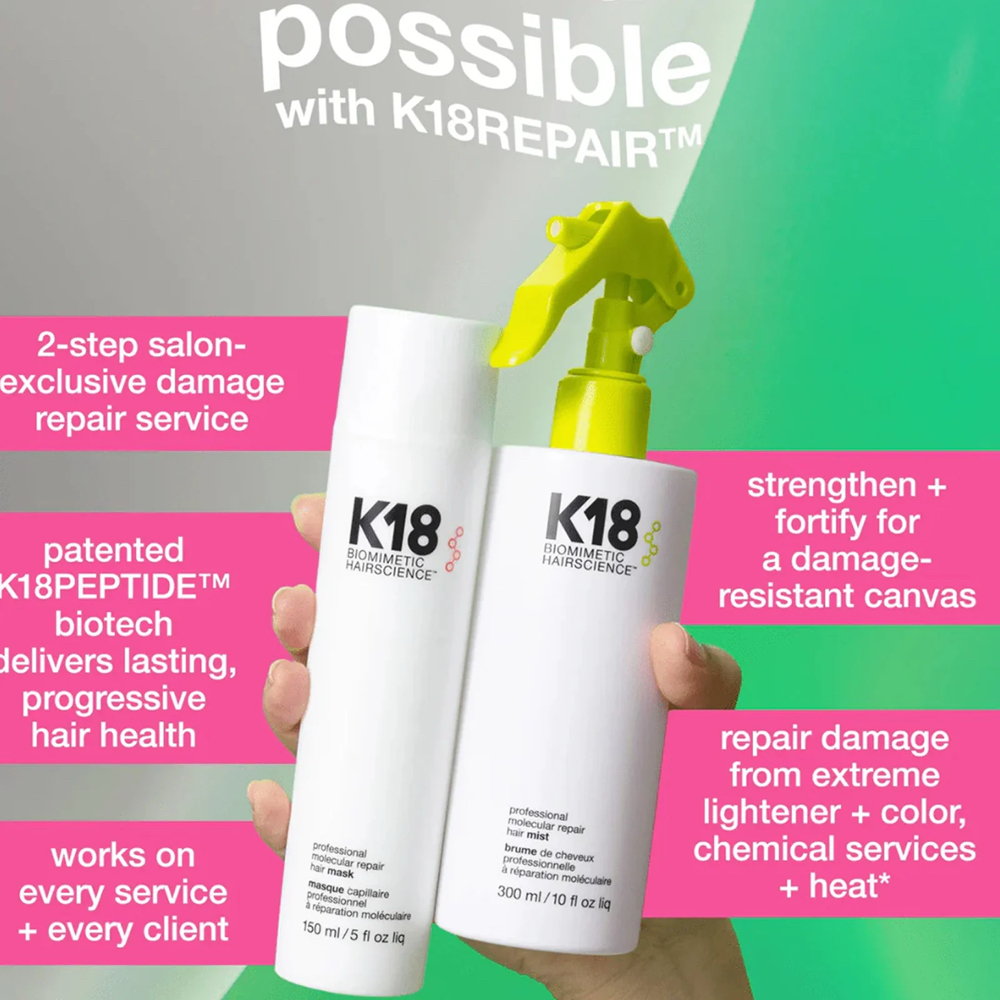 K18 Repair Service at Righteous Beauty Salon in Nanuet, NY