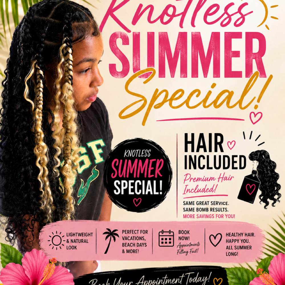 KNOTLESS SPECIAL at Exquisite Gem Studios in Riverview, FL
