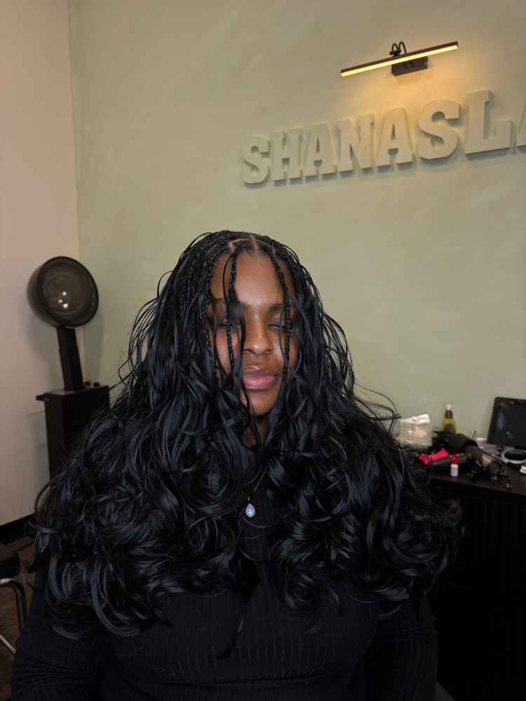 French Curl Knotless