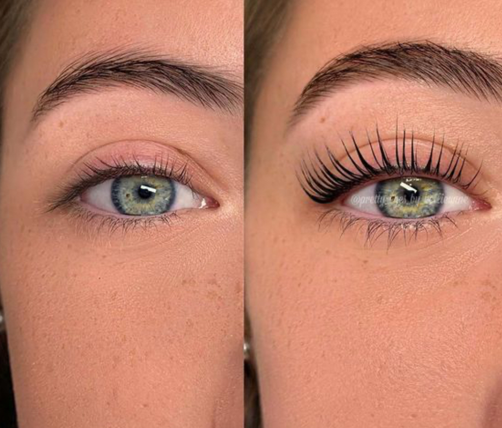 Eye Package With A Lash Lift
